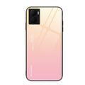 Gradient Color Glass Phone Case, For Honor Play 40 Plus