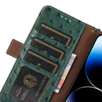 Ostrich Pattern Genuine Leather RFID Phone Case, For OnePlus Nord CE 3 Lite
