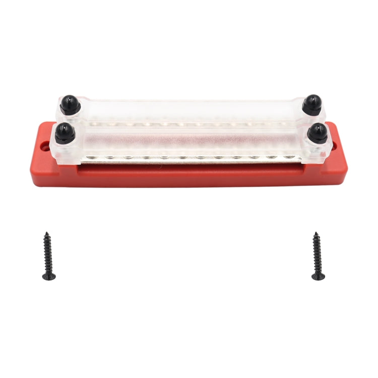 CP-3111 1 Pair 150A 12-48V RV Yacht Double-row 12-way Busbar