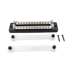 CP-3111 1 Pair 150A 12-48V RV Yacht Double-row 12-way Busbar