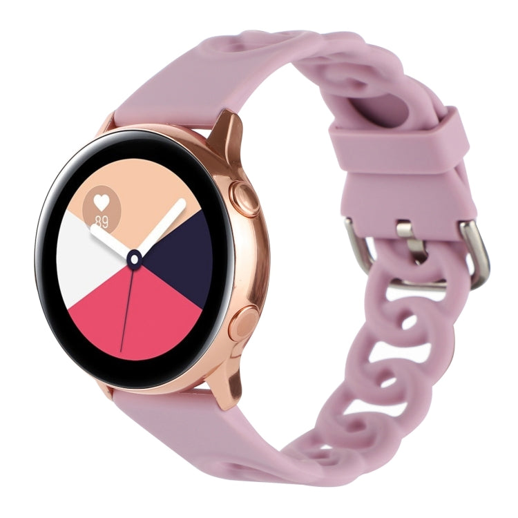 Donut Hollow Silicone Watch Band — Grey