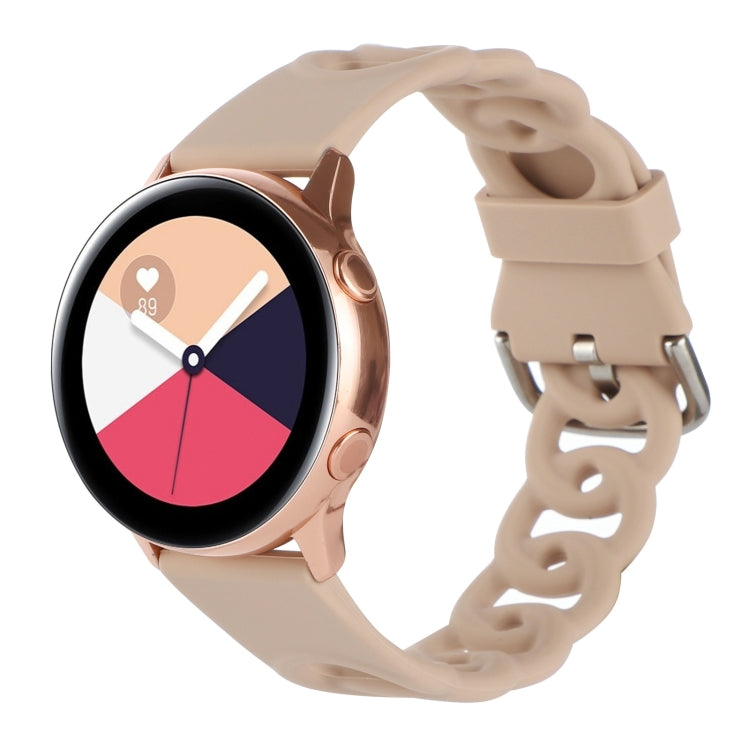 Donut Hollow Silicone Watch Band — Wine Red