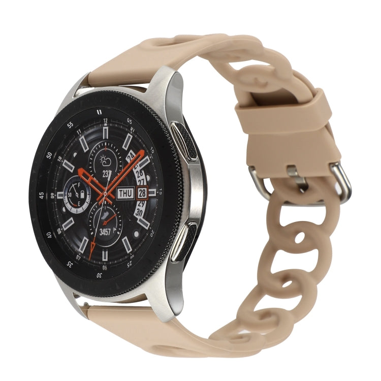 Donut Hollow Silicone Watch Band — Black
