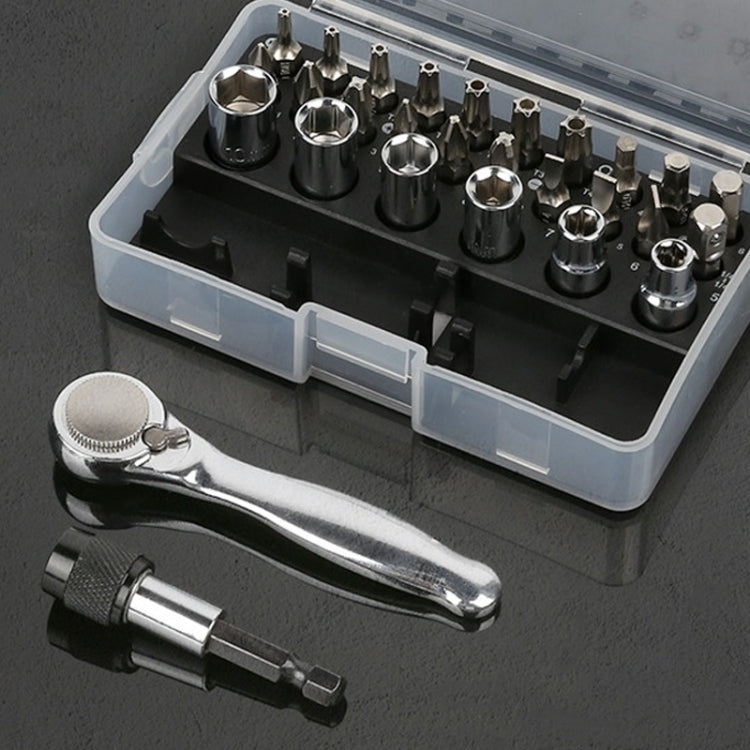 Ratcheting Screwdriver Set, 28 in 1