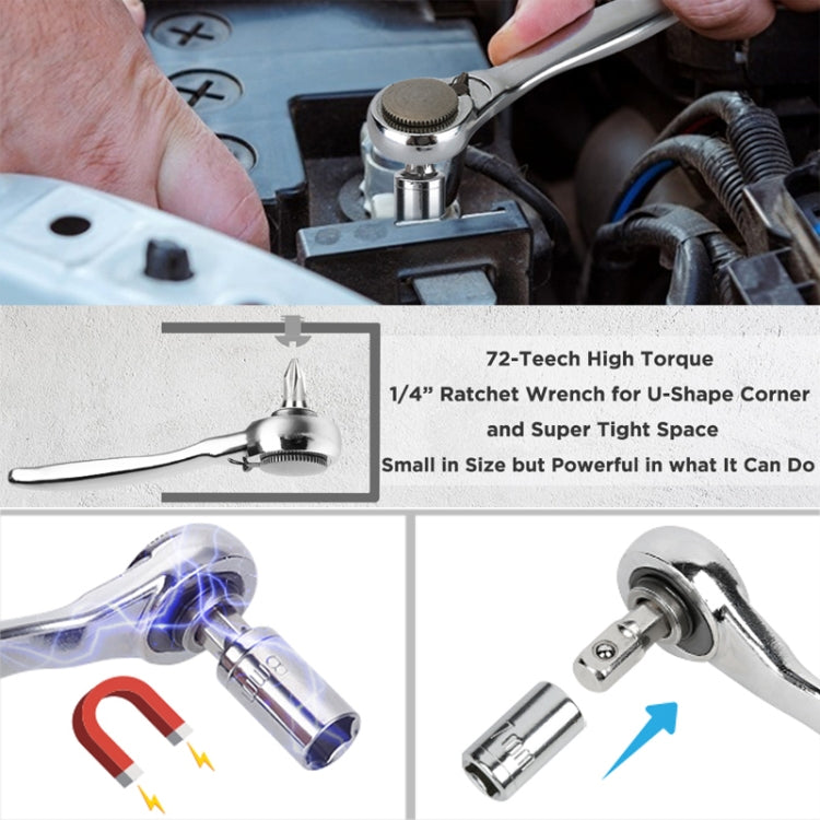Ratcheting Screwdriver Set, 28 in 1