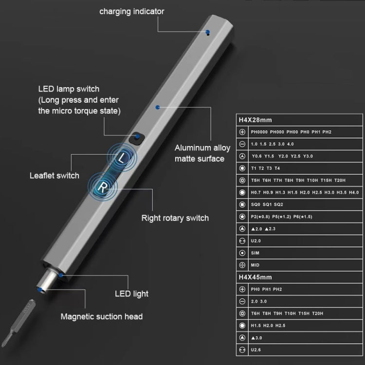 Multifunctional Mini Electric Screwdriver Set, 66 in 1 — view 7