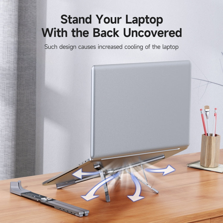DUX DUCIS Foldable X-shaped Aluminum Laptop Stand