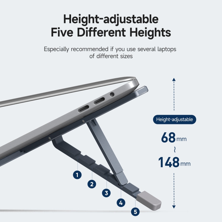 DUX DUCIS Foldable X-shaped Aluminum Laptop Stand