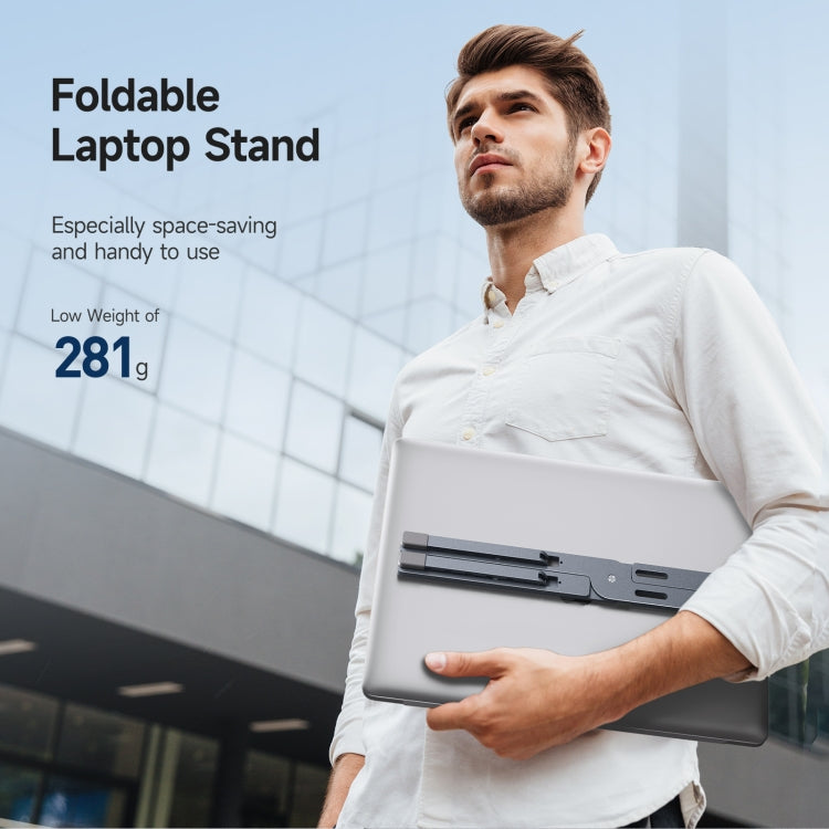 DUX DUCIS Foldable X-shaped Aluminum Laptop Stand