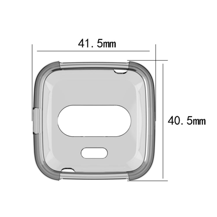 For Fitbit Versa Lite Smart Watch Silicone Protective Case