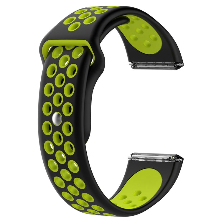 For Fitbit Versa Two-tone Silicone Replacement Wrist Strap Watchband