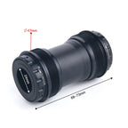 T47A24 Bottom Bracket Fits 68mm/73mm Width of Bicycle Frame