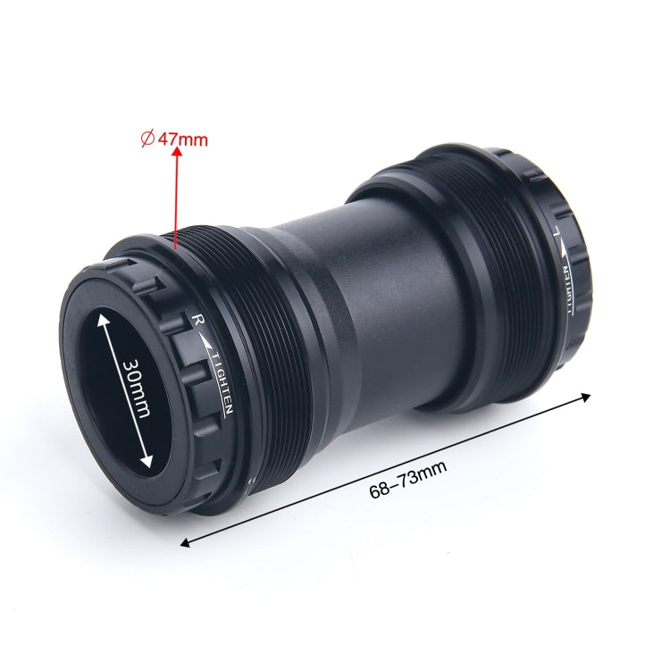 T47A30 Bottom Bracket Fits 68mm/73mm Width of Bicycle Frame