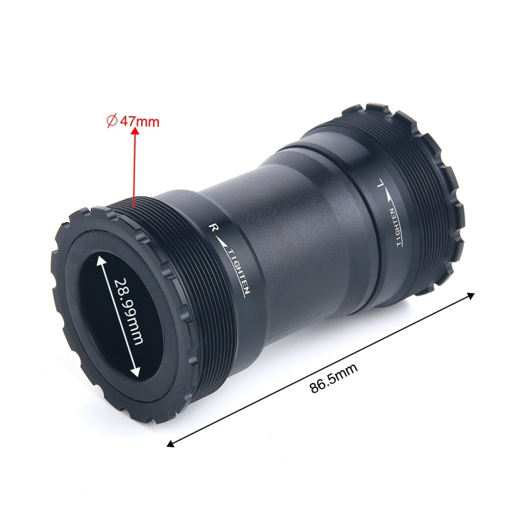 T47BDUB Bottom Bracket Fits 86.5mm Width of Bicycle Frame