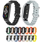 Marine Silicone Breathable Watch Band
