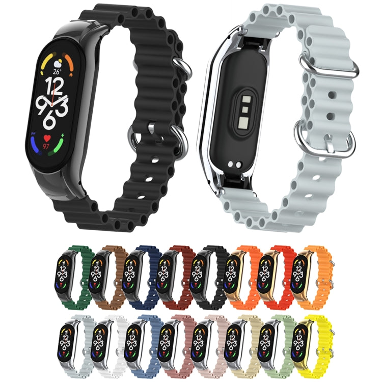 Marine Silicone Breathable Watch Band