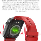 T50 1.85 inch Silicone Band IP67 Waterproof Smart Watch Supports Voice Assistant / Health Monitoring