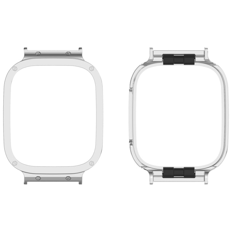 Metal Frame Watch Protective Case — Rose Gold