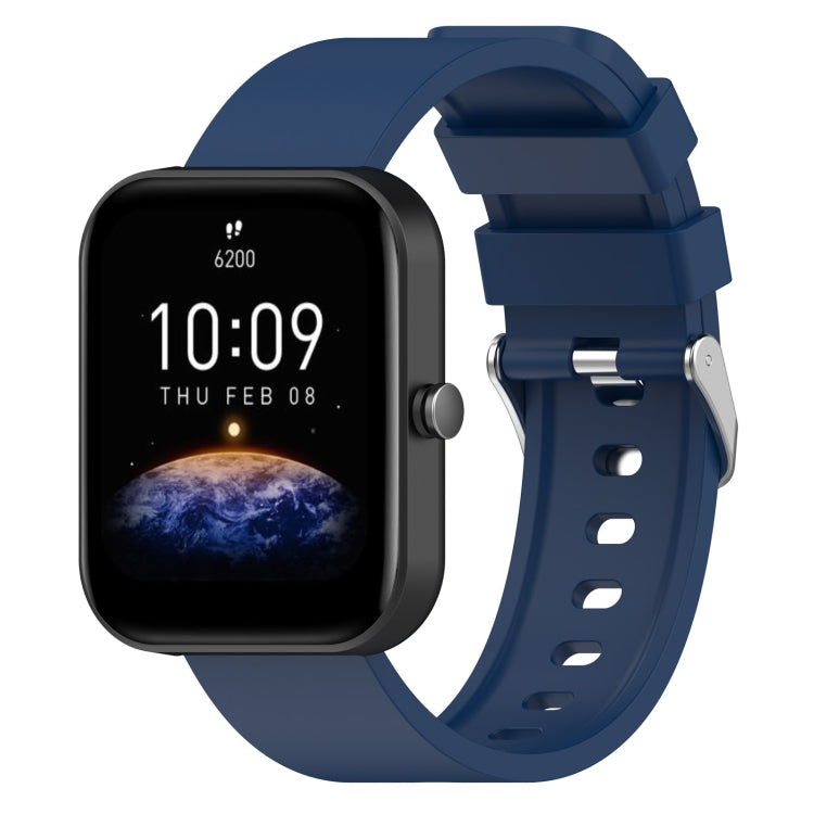 Steps Style Silicone Watch Band — Royal Blue