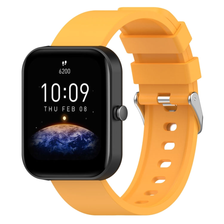 Steps Style Silicone Watch Band — Vitality Yellow