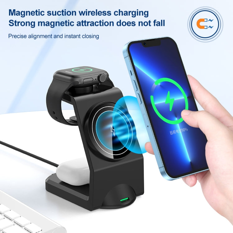WT-158 Magnetic Multi in one wireless Charger — view 4