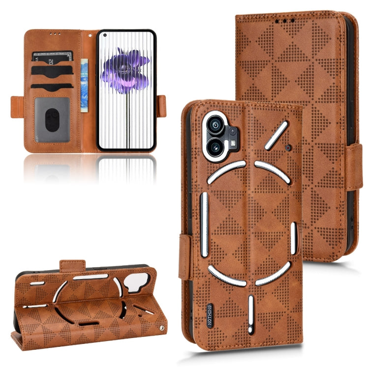 Symmetrical Triangle Leather Phone Case — view 53