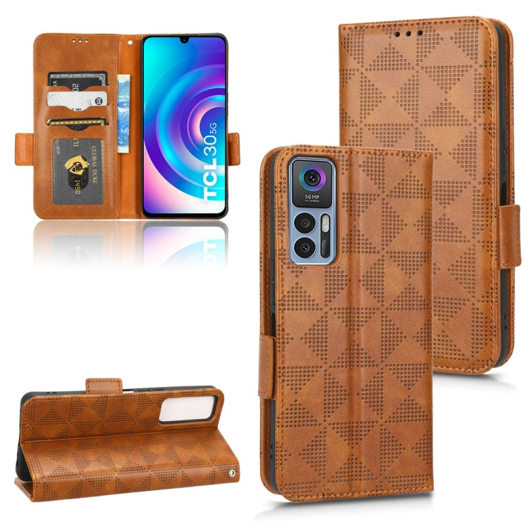 Symmetrical Triangle Leather Phone Case — view 55