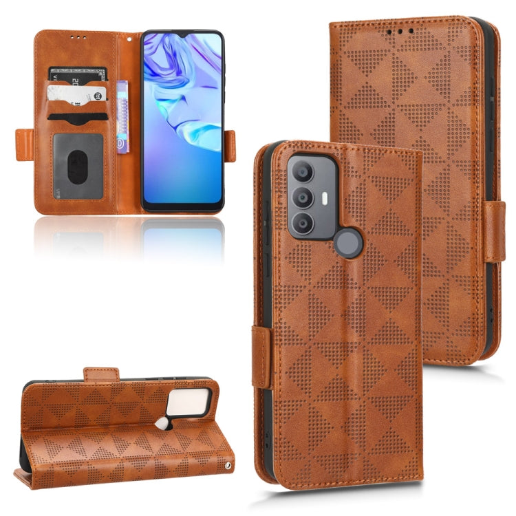 Symmetrical Triangle Leather Phone Case — view 57