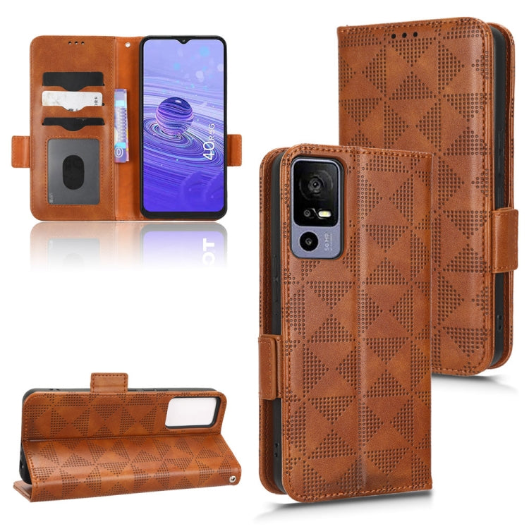 Symmetrical Triangle Leather Phone Case — view 59