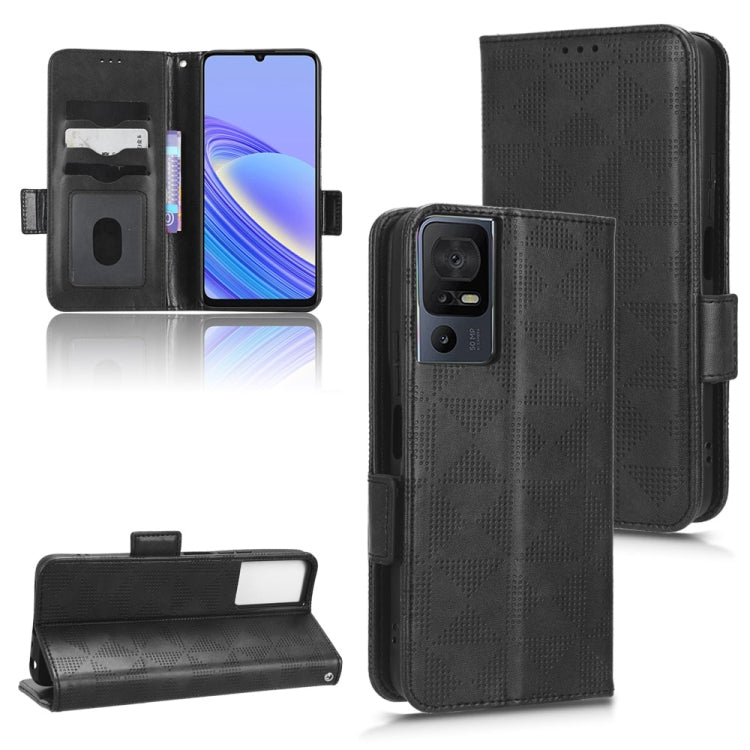 Symmetrical Triangle Leather Phone Case — For TCL L10 Pro