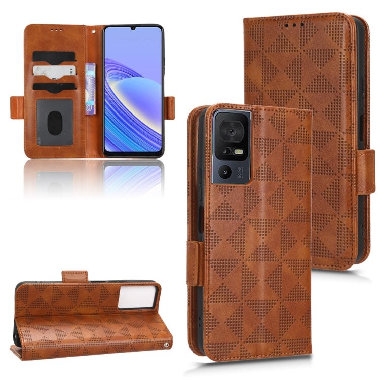 Symmetrical Triangle Leather Phone Case — view 60
