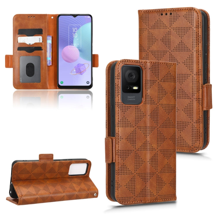 Symmetrical Triangle Leather Phone Case — view 64