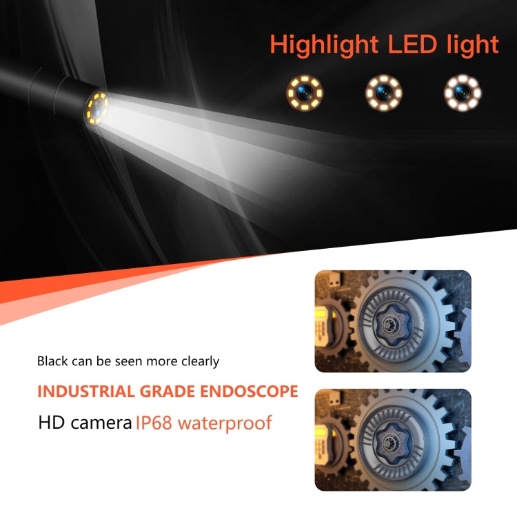 P130 4.3 inch Dual Camera with Screen Endoscope