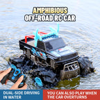 JJR/C Q135 Amphibious 2.4G Remote Control Off-road Vehicle