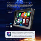 B5300 7 inch Wireless CarPlay Car Bluetooth MP5 Player, Support Mobile Phone Interconnection — view 5