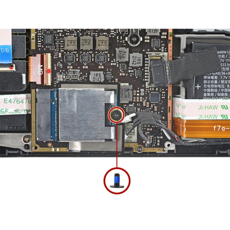 Steam Deck Back Cover Screw Set