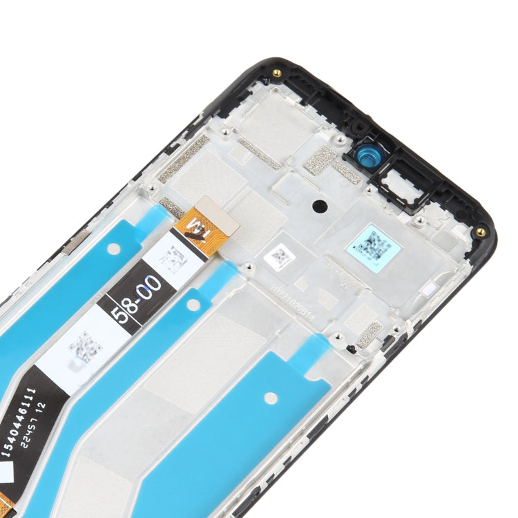 Original LCD Screen For Digitizer Full Assembly With Frame — For Motorola Moto G31