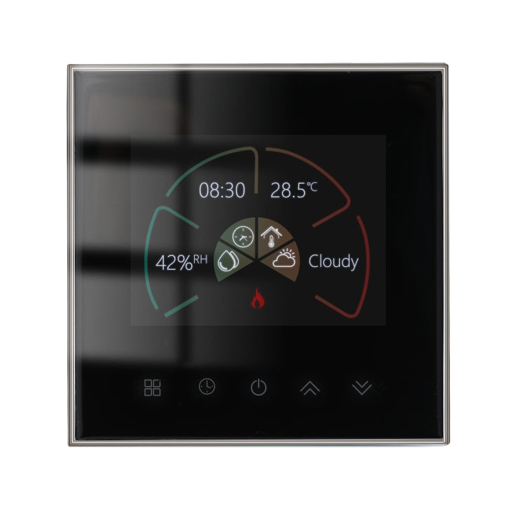 220V Smart Home Heating Thermostat Electric Heating WiFi Thermostat with External Sensor Wire — BHT-2002GBLM