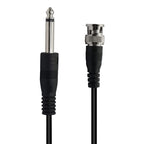BNC Male To 6.35mm Plug Connection Cable — 1m