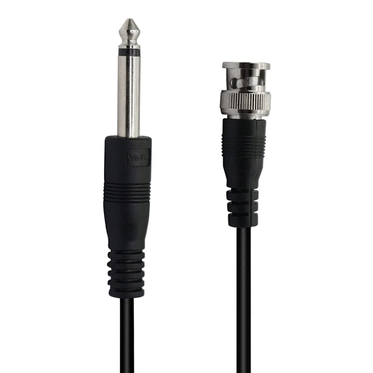 BNC Male To 6.35mm Plug Connection Cable — 1m