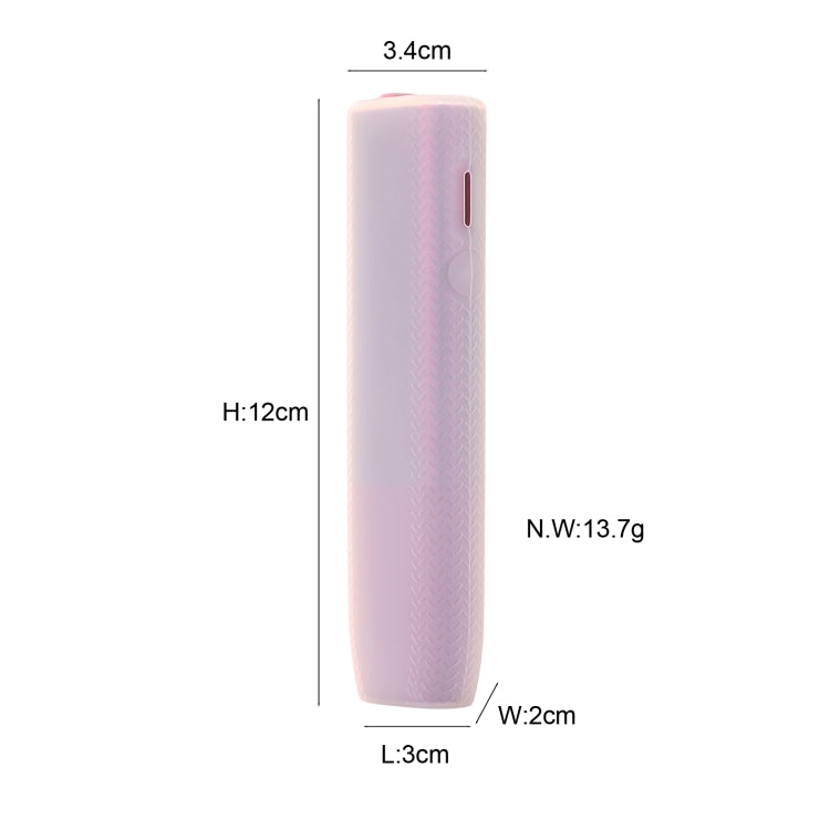 Silicone Electronic Cigarette Shockproof Protective Case — Fog Blue