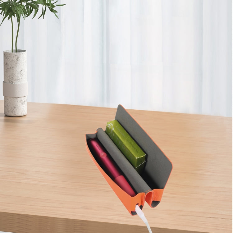 Litchi Pattern Electronic Cigarette Leather Storage Bag — view 10