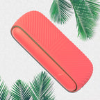 Silicone Electronic Cigarette Case Charging Compartment With Side Cover