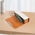 Portable Contrasting Color Electronic Cigarette Storage Bag with Hanging Loop — view 10