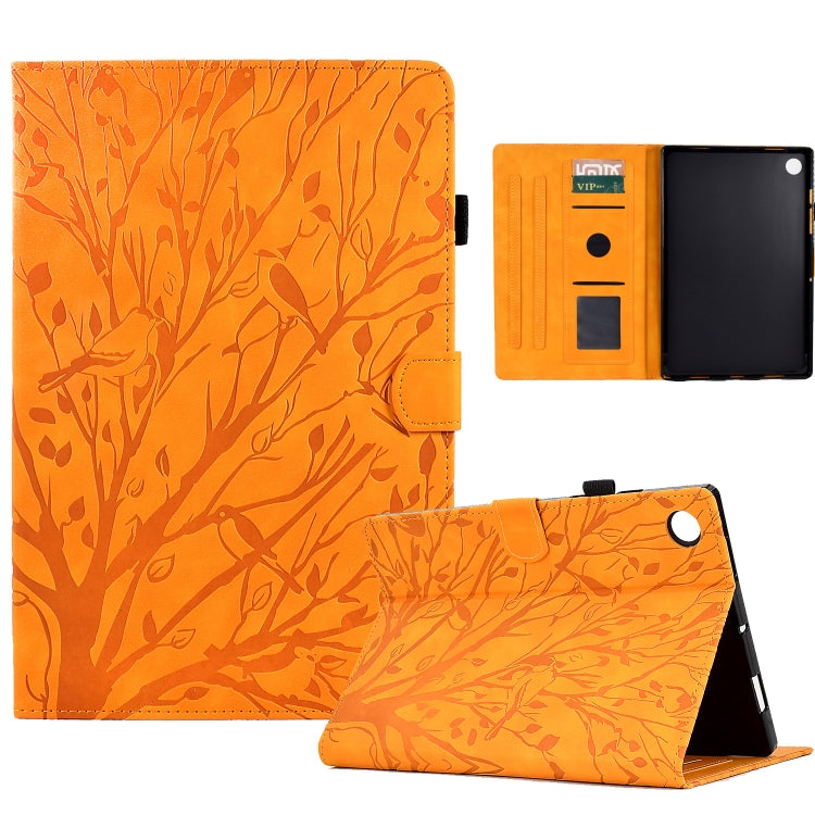 Fortune Tree Pressure Flower PU Tablet Case with Wake-up / Sleep Function — view 21