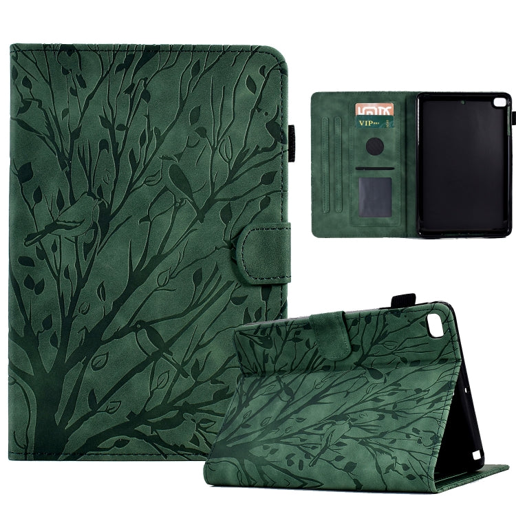 Fortune Tree Pressure Flower PU Tablet Case with Wake-up / Sleep Function — view 36