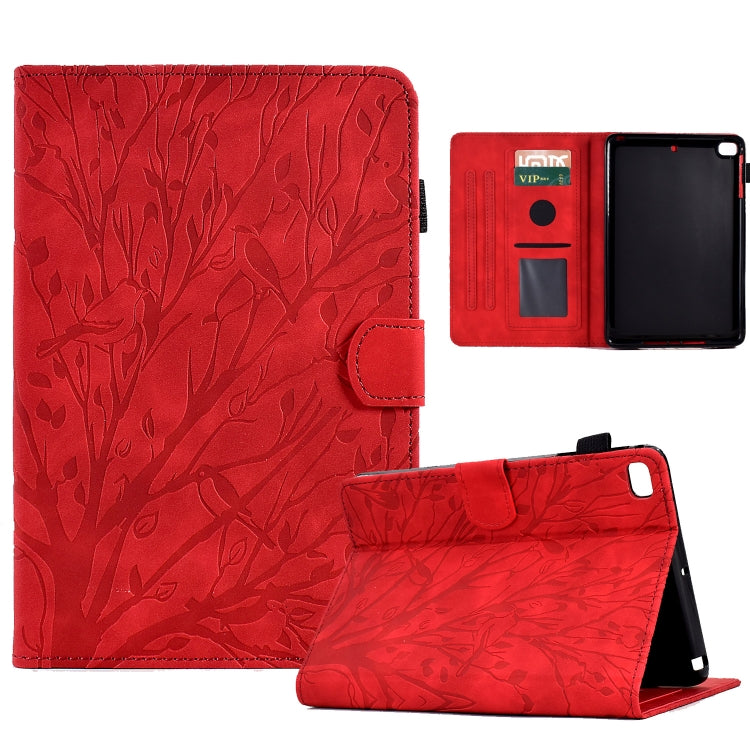 Fortune Tree Pressure Flower PU Tablet Case with Wake-up / Sleep Function — view 38