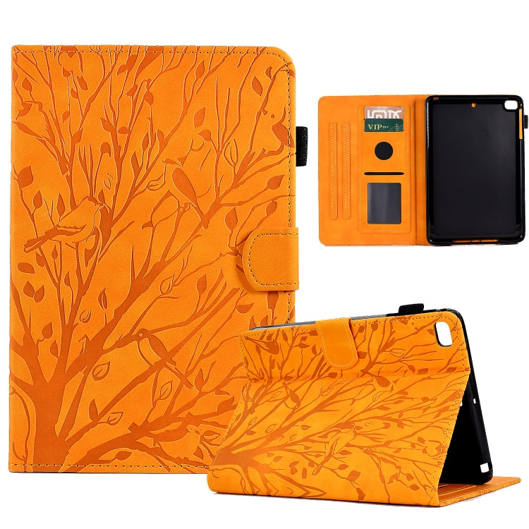 Fortune Tree Pressure Flower PU Tablet Case with Wake-up / Sleep Function — view 39