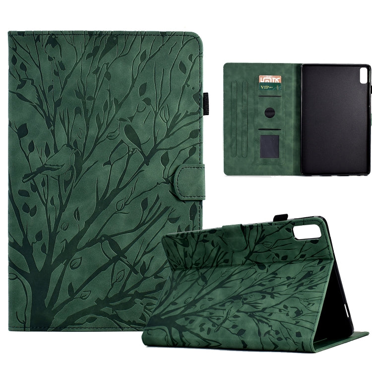 Fortune Tree Pressure Flower PU Tablet Case with Wake-up / Sleep Function — view 42