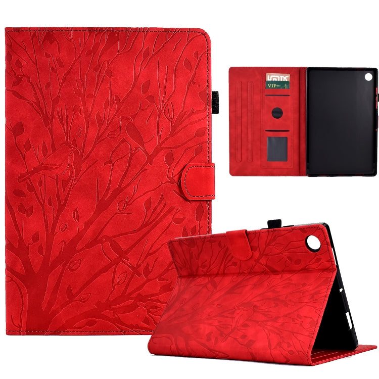 Fortune Tree Pressure Flower PU Tablet Case with Wake-up / Sleep Function — view 56